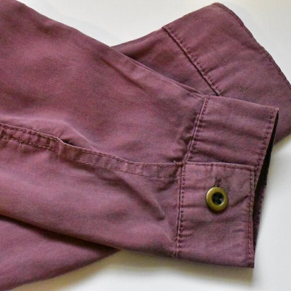 Knox Rose Open Front Drapey Utility Jacket Plum Size XS - Picture 9 of 15